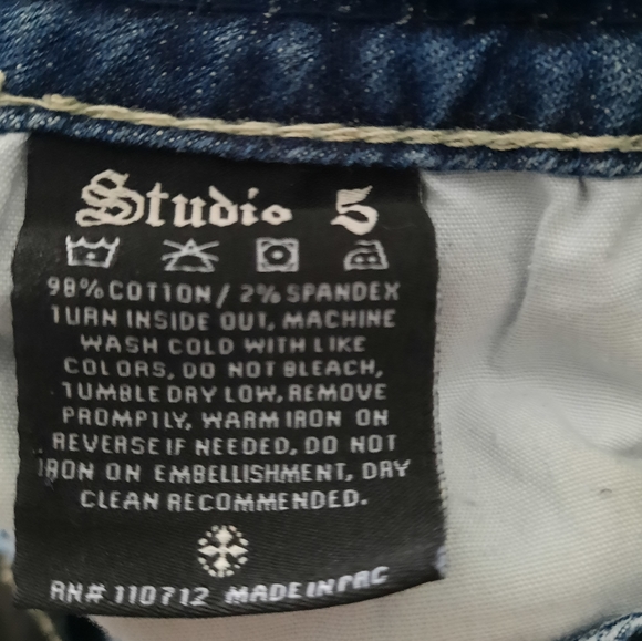 Studio 5 Jeans Size 27 - Picture 5 of 6